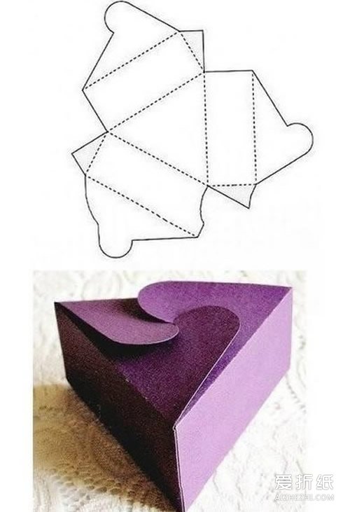 如何折纸糖果盒 糖果盒的折法带图纸- www.aizhezhi.com