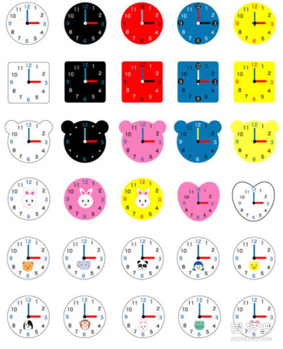 如何折纸手表的方法 儿童手表的折法图解- www.aizhezhi.com