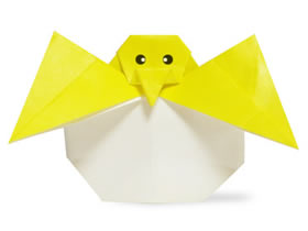 如何折纸下蛋的母鸡 折纸下蛋的鸡折法图解