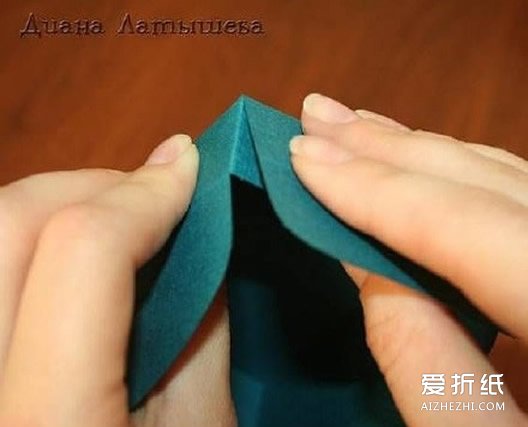 如何折纸礼物盒 简单折纸礼物盒子的折法图解- www.aizhezhi.com