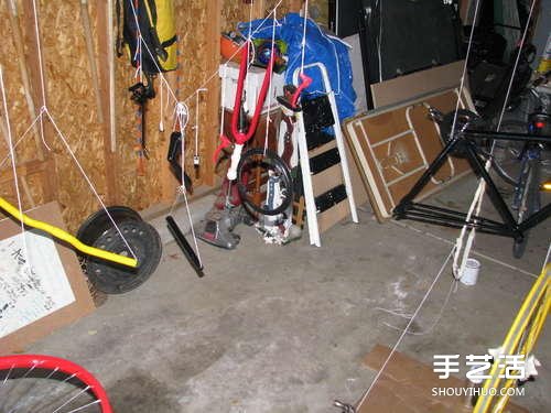 自制发光自行车的方法 磷光自行车DIY制作教程- www.aizhezhi.com