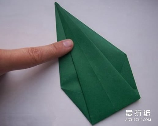 怎么折郁金香的方法 折纸郁金香步骤图解- www.aizhezhi.com