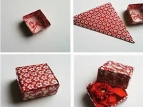 如何折纸首饰盒 常见首饰盒的折法图解