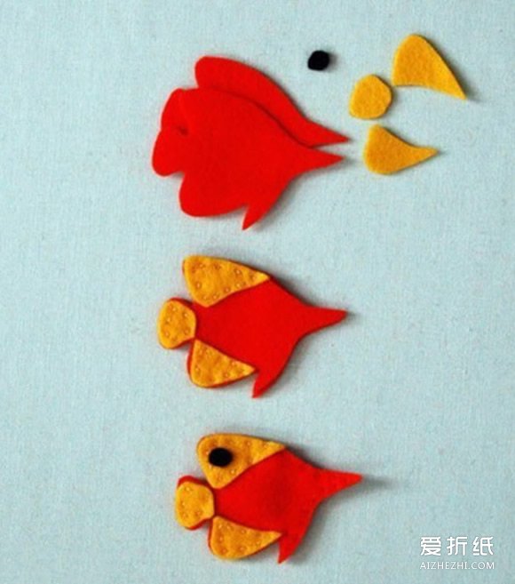 如何制作海洋生物装饰 布艺海洋生物的做法图解- www.aizhezhi.com