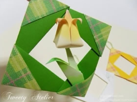 如何折纸相框 简单又漂亮相框的折法图解