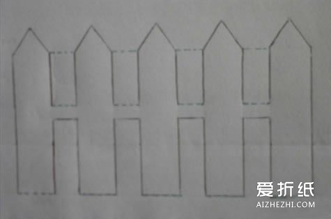 立体贺卡怎么做有图 打开是院子的立体贺卡制作- www.aizhezhi.com