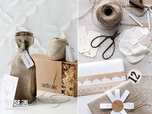 圣诞气氛手工DIY：美好的节日包装和墙壁挂饰- www.aizhezhi.com