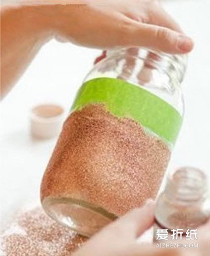玻璃瓶DIY玻璃花瓶教程 玻璃杯制作花瓶方法- www.aizhezhi.com