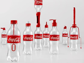 可乐瓶废物利用创意 DIY可乐瓶的设计图片