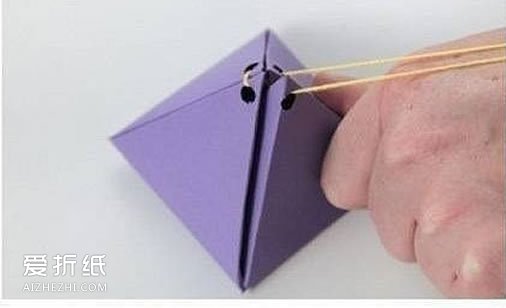 喜糖包装盒折叠展开图 喜糖盒的折叠方法图解- www.aizhezhi.com