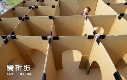 怎么用废纸箱做玩具 纸箱手工制作孩子的玩具- www.aizhezhi.com