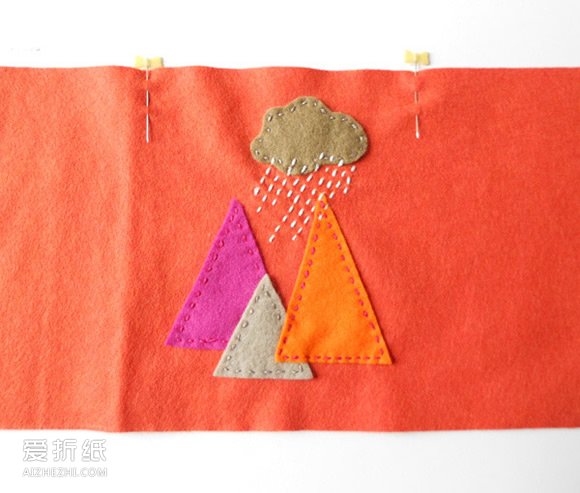 不织布书套如何制作 布艺书皮制作过程图片- www.aizhezhi.com