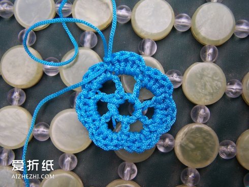 怎么织凉拖鞋鞋面 钩针编织凉鞋鞋面图解- www.aizhezhi.com