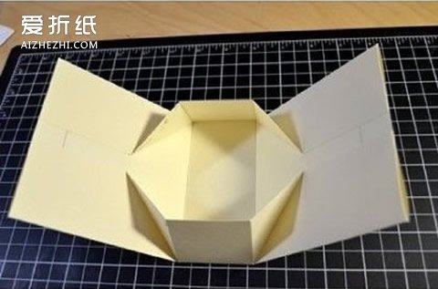 怎么折纸喜糖盒子图解 简单喜糖盒的折法步骤- www.aizhezhi.com