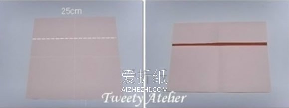 怎么折纸长方形纸巾盒 纸巾盒的折法图解教程- www.aizhezhi.com