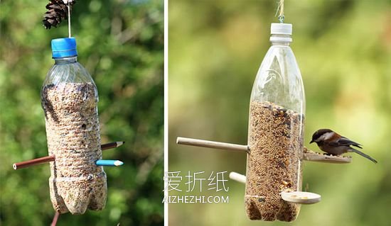 怎么把饮料瓶变废为宝 各种塑料瓶手工制作图片- www.aizhezhi.com