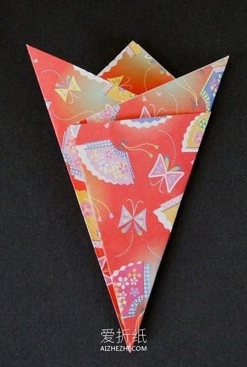 怎么剪纸樱花的方法 樱花的折法和剪法图解- www.aizhezhi.com
