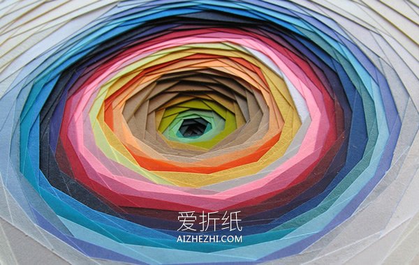 完美色彩的漂亮纸雕 简单又好看的纸雕作品- www.aizhezhi.com