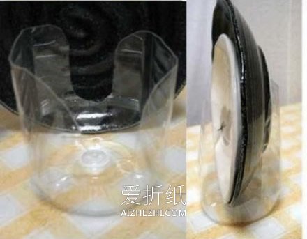 怎么制作碗碟收纳架 塑料瓶手工制作杯架- www.aizhezhi.com