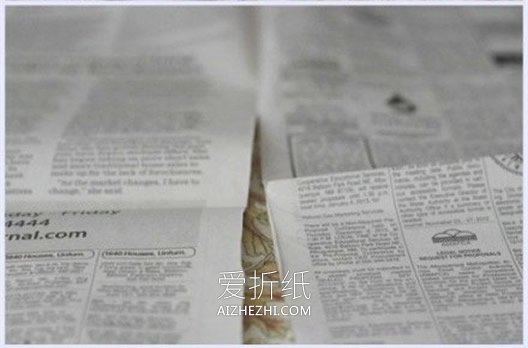 怎么编织收纳盒图解 废报纸编收纳盒的方法- www.aizhezhi.com