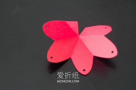 怎么折纸草莓的方法 可爱草莓包装盒的折法- www.aizhezhi.com