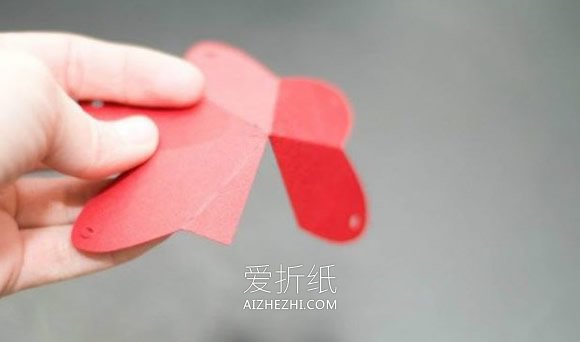 怎么折纸草莓的方法 可爱草莓包装盒的折法- www.aizhezhi.com