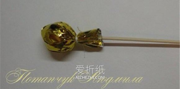 怎么制作皱纹纸菊花 皱纹纸手工制作菊花图解- www.aizhezhi.com