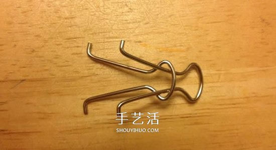 长尾票夹做立体五角星 DIY票夹五角星图解- www.aizhezhi.com