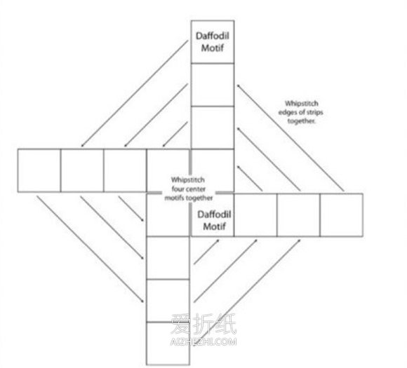 钩针编织手提袋的针法 编织手提袋的方法图解- www.aizhezhi.com