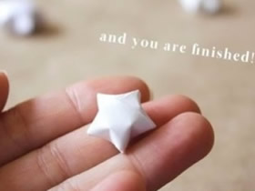 怎么折纸小星星图解 纸条手工折纸五角星星