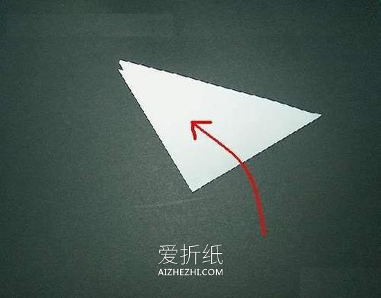 怎么剪纸雪花的基本折法和剪法图解教程- www.aizhezhi.com