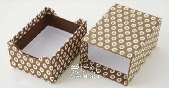 怎么做家居收纳盒子 方形收纳盒子手工制作- www.aizhezhi.com