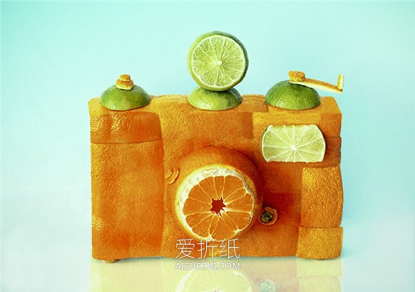 怎么用食物做手工 有趣的食物DIY作品图片- www.aizhezhi.com