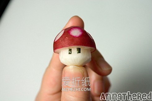 怎么简单做一个小蘑菇 超级马里奥蘑菇制作- www.aizhezhi.com