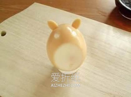 怎么做鸡蛋龙猫图解 茶叶蛋手工制作龙猫- www.aizhezhi.com
