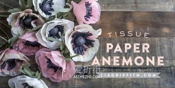 怎么做银莲花的方法 手工制作银莲花图解- www.aizhezhi.com