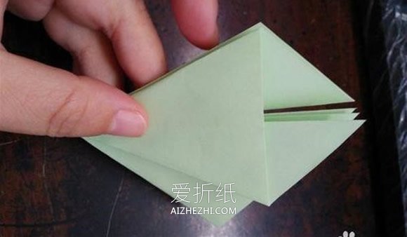 怎么做迷你纸伞的方法 手工折纸雨伞图解教程- www.aizhezhi.com