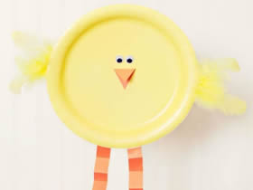 怎么做餐盘小鸟的方法 塑料餐盘手工制作小鸟