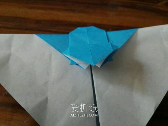 怎么折纸雪人的方法 手工折纸雪人的步骤图解- www.aizhezhi.com