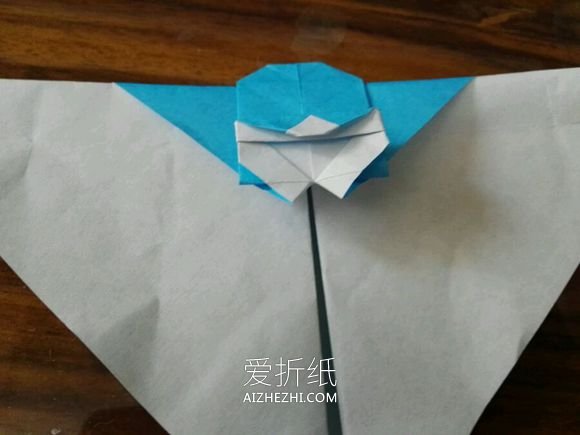 怎么折纸雪人的方法 手工折纸雪人的步骤图解- www.aizhezhi.com