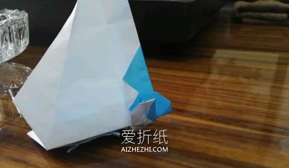 怎么折纸雪人的方法 手工折纸雪人的步骤图解- www.aizhezhi.com