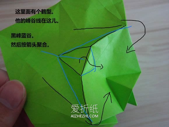 怎么折纸大象带CP图 复杂手工折纸大象图解- www.aizhezhi.com