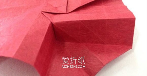 怎么折纸川崎玫瑰图解 手揉纸玫瑰花的折法- www.aizhezhi.com