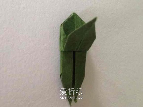 怎么折纸川崎玫瑰图解 手揉纸玫瑰花的折法- www.aizhezhi.com