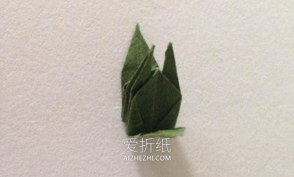 怎么折纸川崎玫瑰图解 手揉纸玫瑰花的折法- www.aizhezhi.com