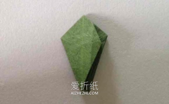 怎么折纸川崎玫瑰图解 手揉纸玫瑰花的折法- www.aizhezhi.com