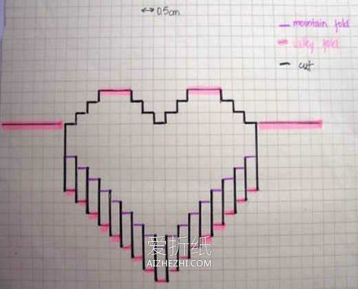 怎么做立体爱心贺卡 手工制作节日爱心贺卡- www.aizhezhi.com
