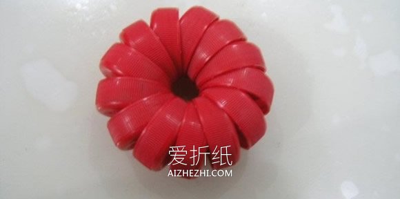 怎么做小灯笼图解教程 塑料瓶盖手工制作灯笼- www.aizhezhi.com