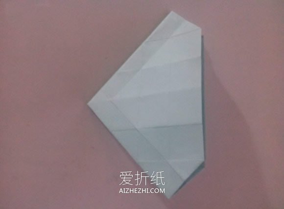 手工玫瑰花怎么折图解 如何折纸玫瑰的折法- www.aizhezhi.com