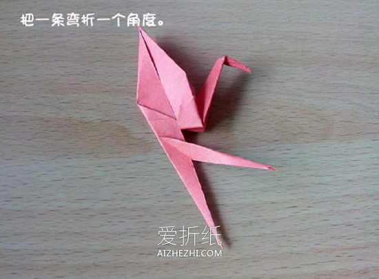 怎么折纸猥琐千纸鹤 搞笑千纸鹤的折法图解- www.aizhezhi.com